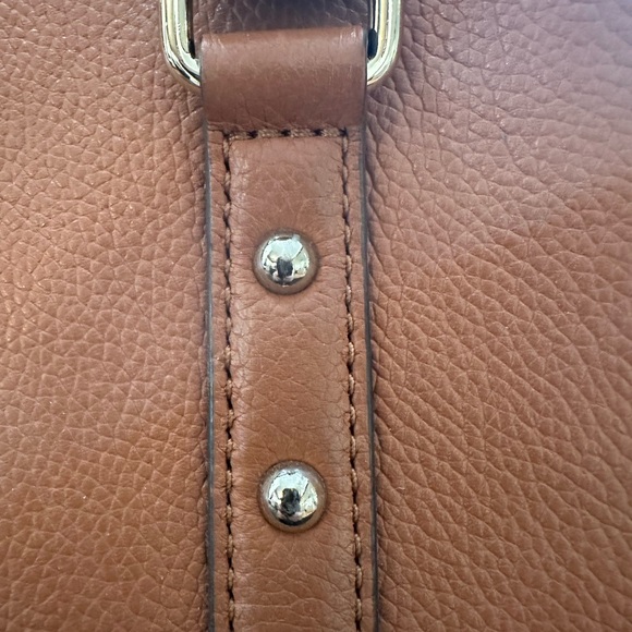 Kate Spade Tan Leather Satchel purse - Picture 4 of 16